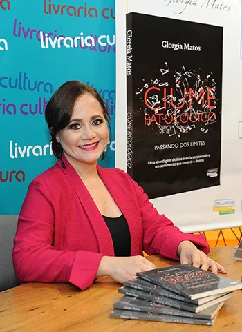 Lancamento do livro Ciume Patologico - passando dos limites - Giorgia Matos, psicóloga, escritora e palestrante